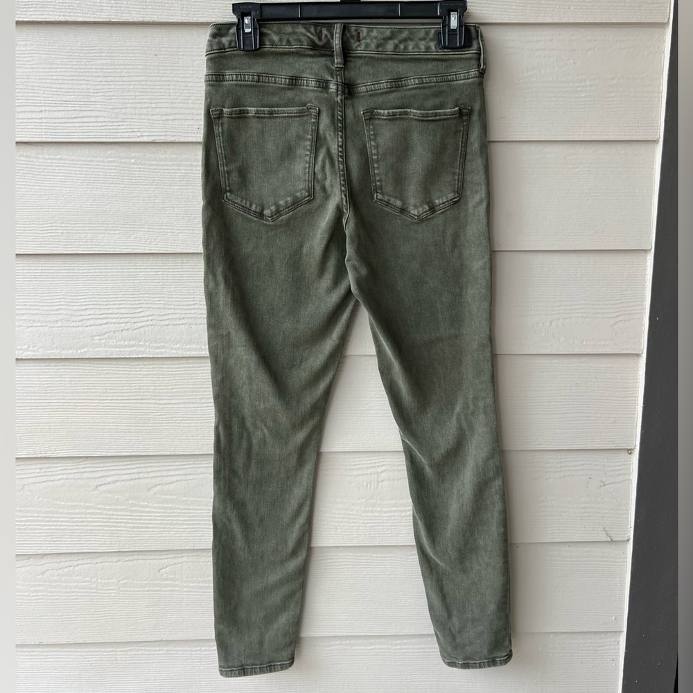 DEAR JOHN GISELE HIGH RISE ANKLE SKINNY JEANS IN CYPRESS size 27 - Picture 8 of 8